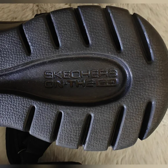 Skechers On the Go Sandals, Women's Size 8, Black - Picture 10 of 12